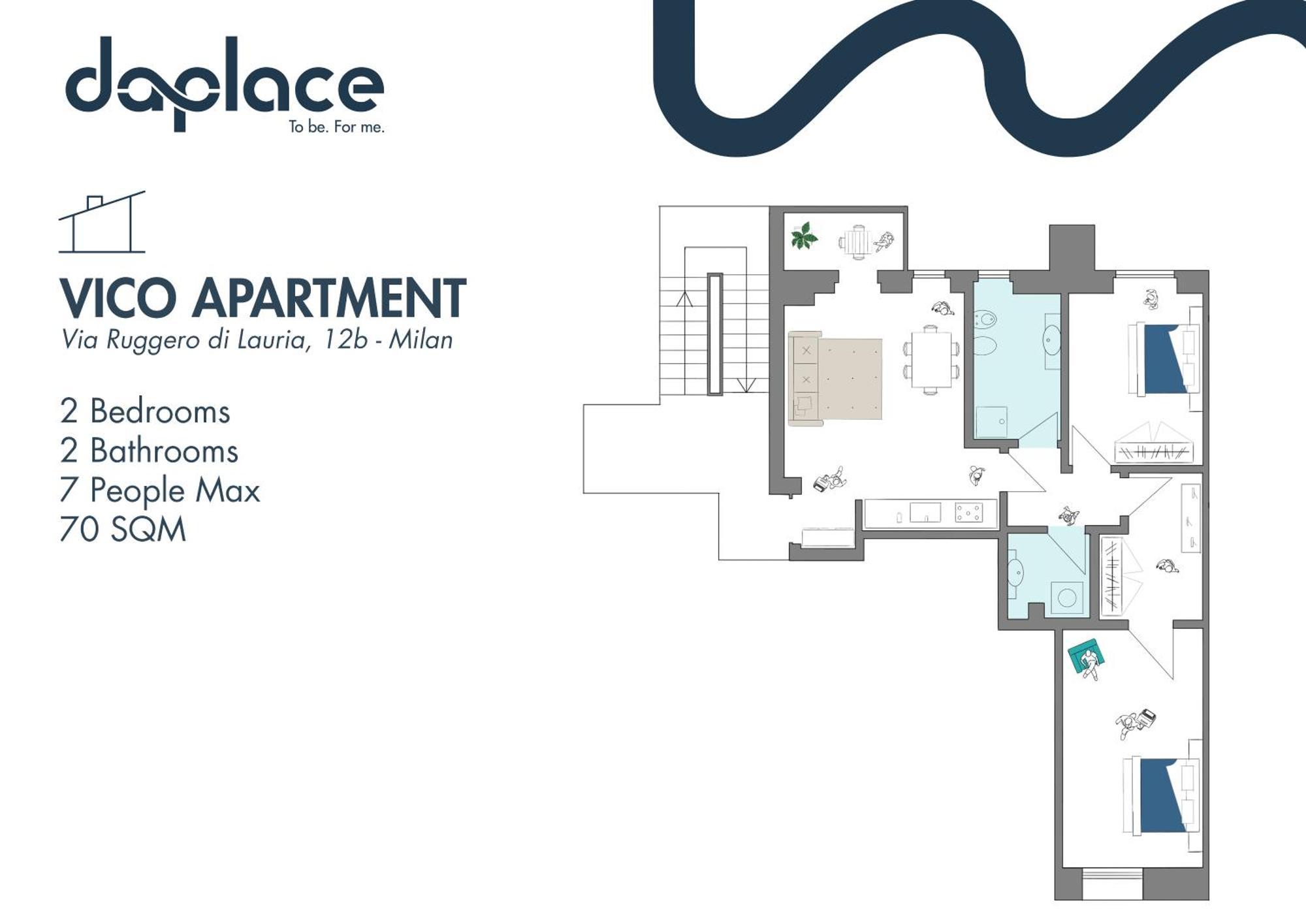 Daplace - Vico Apartment Milano Eksteriør billede